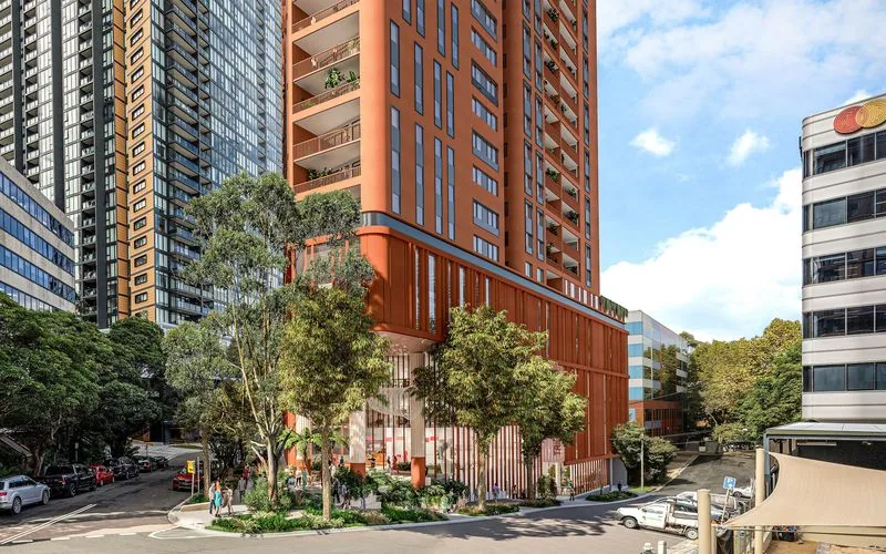 Nicholson Place development in St Leonards, Sydney, NSW